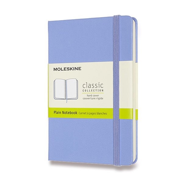 Fialový jemný Moleskin zápisník