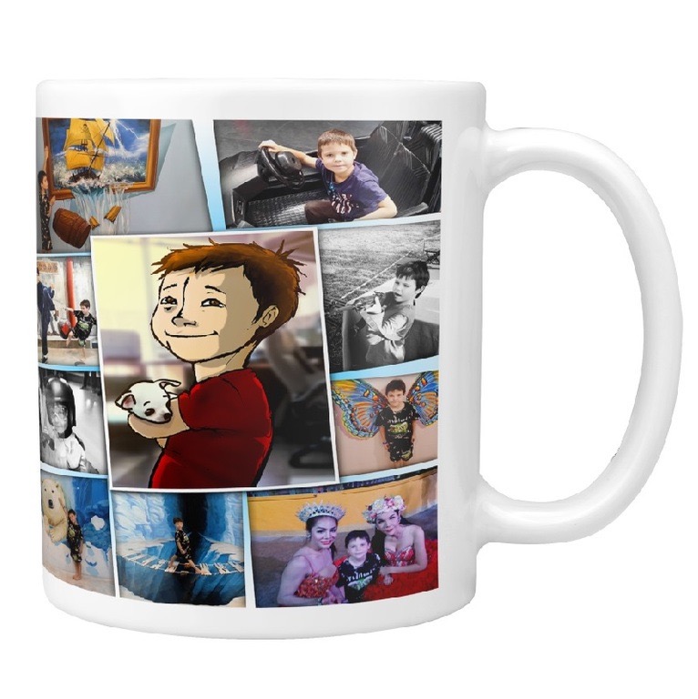 Personalizovaný hrnček z fotografiami
